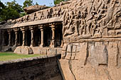 Mamallapuram - Tamil Nadu. The Pancha Paadava cave. 